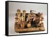 Egypt, Asyut, Bread Preparation, Wooden Model-null-Framed Stretched Canvas