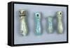 Egypt, Bahariya Oasis, Sheik Souby, Governor's Tomb, Tomb of Nassa, Amulets-null-Framed Stretched Canvas