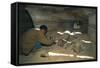 Egypt, Bahariya Oasis, Valley of the Golden Mummies, New Excavations-null-Framed Stretched Canvas