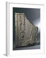 Egypt, Bas-Relief Representing Pharaoh Djoser-null-Framed Giclee Print