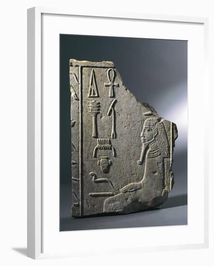 Egypt, Bas-Relief Representing Pharaoh Djoser-null-Framed Giclee Print