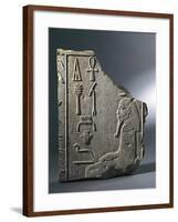 Egypt, Bas-Relief Representing Pharaoh Djoser-null-Framed Giclee Print