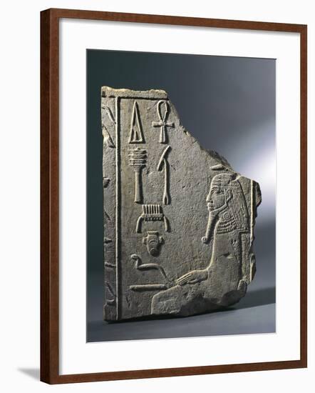 Egypt, Bas-Relief Representing Pharaoh Djoser-null-Framed Giclee Print