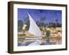 Egypt Blue-Clive Metcalfe-Framed Giclee Print