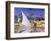 Egypt Blue-Clive Metcalfe-Framed Giclee Print