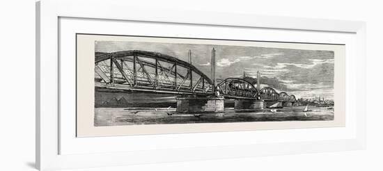 Egypt, Bridge, 1879-null-Framed Giclee Print