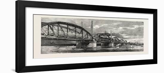 Egypt, Bridge, 1879-null-Framed Giclee Print