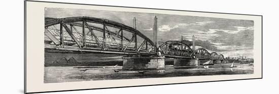 Egypt, Bridge, 1879-null-Mounted Giclee Print