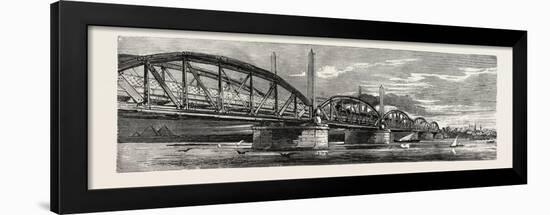 Egypt, Bridge, 1879-null-Framed Giclee Print