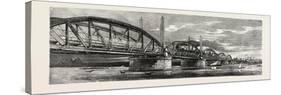 Egypt, Bridge, 1879-null-Stretched Canvas