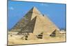 Egypt, Cairo, Ancient Memphis, Pyramids at Giza, Pyramid of Khafre-null-Mounted Giclee Print