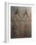 Egypt, Cairo, Ancient Memphis, Saqqara, Painted Relief of Working Carpenters at Mastaba at Ti-null-Framed Giclee Print