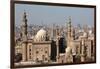 Egypt, Cairo, Citadel, View at Mosque-Madrassa of Sultan Hassan-Catharina Lux-Framed Premium Photographic Print