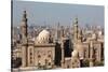 Egypt, Cairo, Citadel, View at Mosque-Madrassa of Sultan Hassan-Catharina Lux-Stretched Canvas