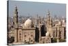 Egypt, Cairo, Citadel, View at Mosque-Madrassa of Sultan Hassan-Catharina Lux-Stretched Canvas