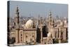 Egypt, Cairo, Citadel, View at Mosque-Madrassa of Sultan Hassan-Catharina Lux-Stretched Canvas