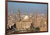 Egypt, Cairo, Citadel, View at Mosque-Madrassa of Sultan Hassan-Catharina Lux-Framed Photographic Print