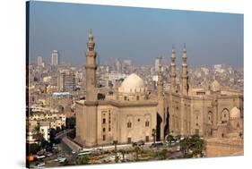 Egypt, Cairo, Citadel, View at Mosque-Madrassa of Sultan Hassan-Catharina Lux-Stretched Canvas