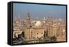 Egypt, Cairo, Citadel, View at Mosque-Madrassa of Sultan Hassan-Catharina Lux-Framed Stretched Canvas