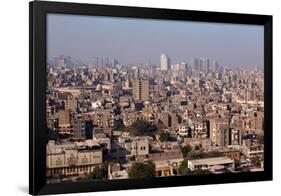 Egypt, Cairo, Citadel, View at the Islamic Old Town-Catharina Lux-Framed Premium Photographic Print