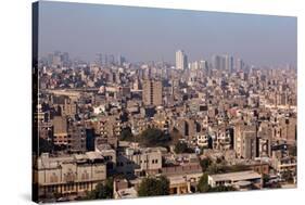 Egypt, Cairo, Citadel, View at the Islamic Old Town-Catharina Lux-Stretched Canvas