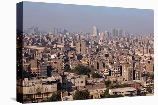 Egypt, Cairo, Citadel, View at the Islamic Old Town-Catharina Lux-Stretched Canvas