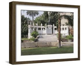 Egypt, Cairo, Egyptian Museum, Tomb of Auguste-Edouard Mariette-null-Framed Giclee Print