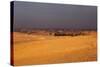 Egypt, Cairo, Giza, Desert, Evening Light-Catharina Lux-Stretched Canvas