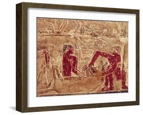 Egypt, Cairo Governorate, Saqqara Necropolis Private Funerary Mastaba of Mereruka-null-Framed Giclee Print