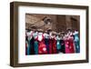 Egypt, Cairo, Islamic Old Town, Clothes Market-Catharina Lux-Framed Photographic Print