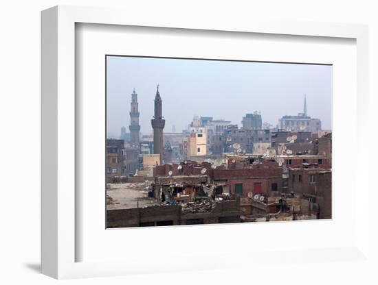 Egypt, Cairo, Islamic Old Town, Garbage Problem-Catharina Lux-Framed Photographic Print