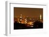 Egypt, Cairo, Islamic Old Town, Minarets, Illuminated-Catharina Lux-Framed Photographic Print