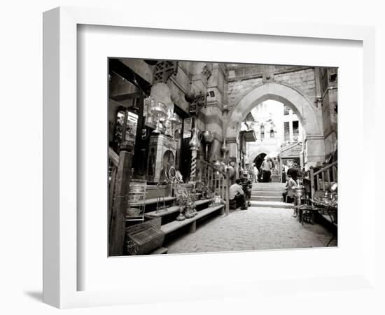 Egypt, Cairo, Islamic Quarter, Khan El Khalili Bazaar-Michele Falzone-Framed Photographic Print