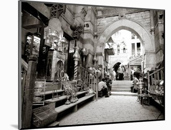 Egypt, Cairo, Islamic Quarter, Khan El Khalili Bazaar-Michele Falzone-Mounted Photographic Print