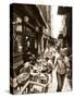 Egypt, Cairo, Islamic Quarter, Khan El Khalili Bazaar-Michele Falzone-Stretched Canvas