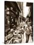 Egypt, Cairo, Islamic Quarter, Khan El Khalili Bazaar-Michele Falzone-Stretched Canvas