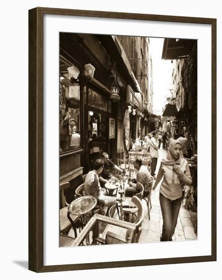 Egypt, Cairo, Islamic Quarter, Khan El Khalili Bazaar-Michele Falzone-Framed Photographic Print