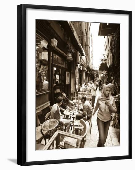 Egypt, Cairo, Islamic Quarter, Khan El Khalili Bazaar-Michele Falzone-Framed Photographic Print