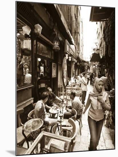 Egypt, Cairo, Islamic Quarter, Khan El Khalili Bazaar-Michele Falzone-Mounted Photographic Print