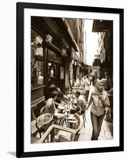 Egypt, Cairo, Islamic Quarter, Khan El Khalili Bazaar-Michele Falzone-Framed Photographic Print