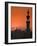 Egypt, Cairo, Islamic Quarter, Silhouette of Minarets and Mosques-Michele Falzone-Framed Photographic Print