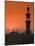 Egypt, Cairo, Islamic Quarter, Silhouette of Minarets and Mosques-Michele Falzone-Mounted Photographic Print