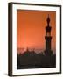 Egypt, Cairo, Islamic Quarter, Silhouette of Minarets and Mosques-Michele Falzone-Framed Photographic Print