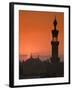 Egypt, Cairo, Islamic Quarter, Silhouette of Minarets and Mosques-Michele Falzone-Framed Photographic Print