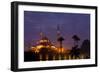 Egypt, Cairo, Landmark, Citadel with Mohamad Ali Mosque, Dusk-Catharina Lux-Framed Photographic Print