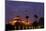 Egypt, Cairo, Landmark, Citadel with Mohamad Ali Mosque, Dusk-Catharina Lux-Mounted Photographic Print