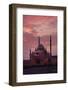 Egypt, Cairo, Landmark, Citadel with Mohamad Ali Mosque, Dusk-Catharina Lux-Framed Photographic Print