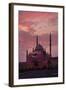 Egypt, Cairo, Landmark, Citadel with Mohamad Ali Mosque, Dusk-Catharina Lux-Framed Photographic Print