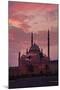 Egypt, Cairo, Landmark, Citadel with Mohamad Ali Mosque, Dusk-Catharina Lux-Mounted Photographic Print