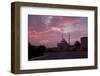 Egypt, Cairo, Landmark, Citadel with Mosque of Muhammad Ali, Dusk-Catharina Lux-Framed Photographic Print